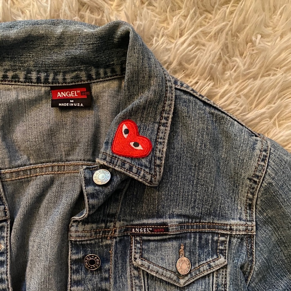Distressed Jean Jacket - Picture 3 of 5
